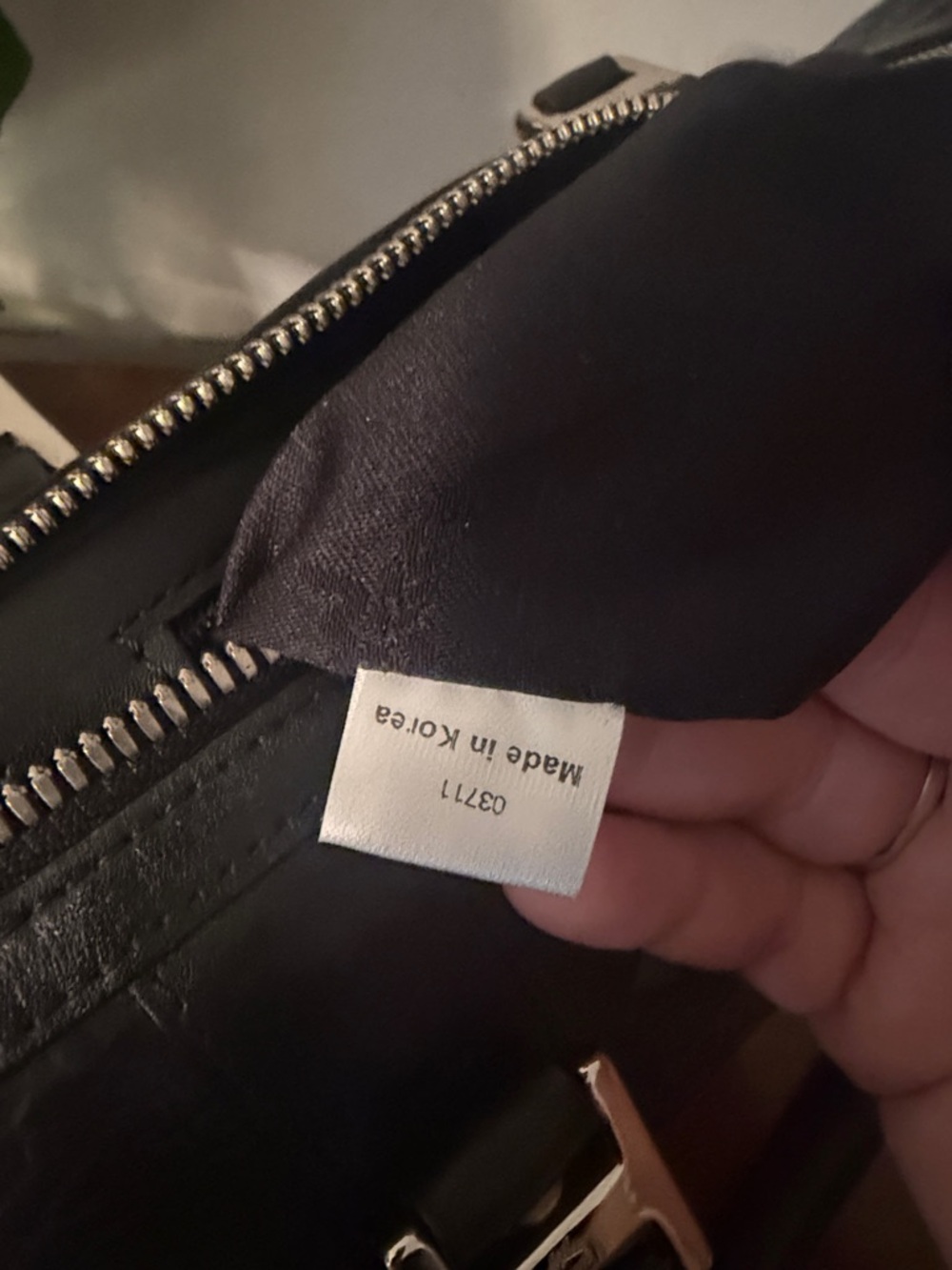 MCM Black Visetos Mini Satchel with Silver Hardware - Picture 13 of 14